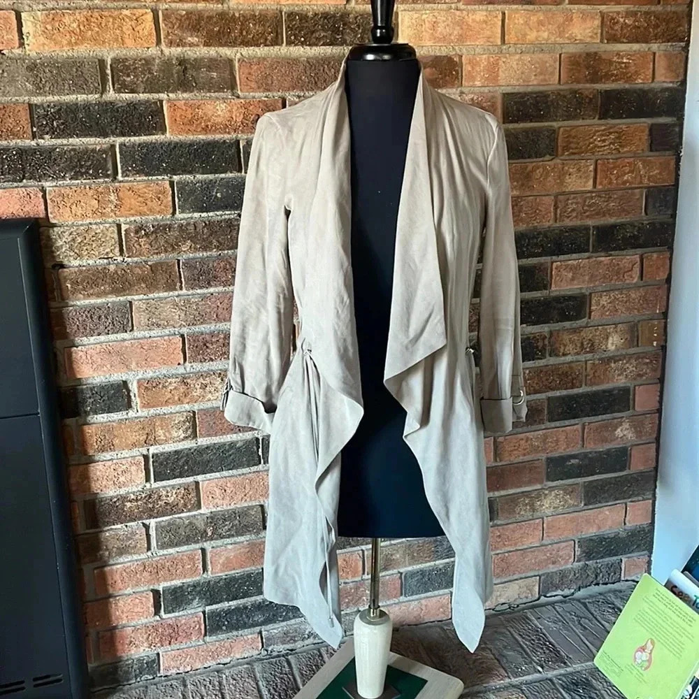 Tan‎ Nicole Miller Jacket S